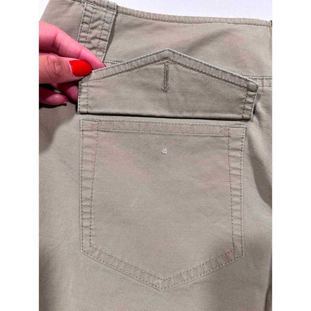 Pendleton Womens Khaki Cotton Stretch Straight Leg Utility Pants Size 16 Khaki - Picture 11 of 11